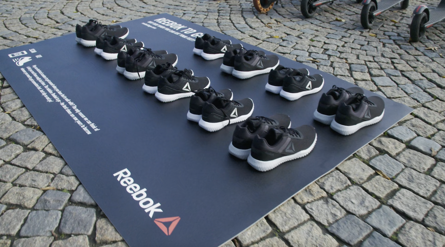 Reebok crée un vélib' des chaussures de sport pour bouger plus vite en ville