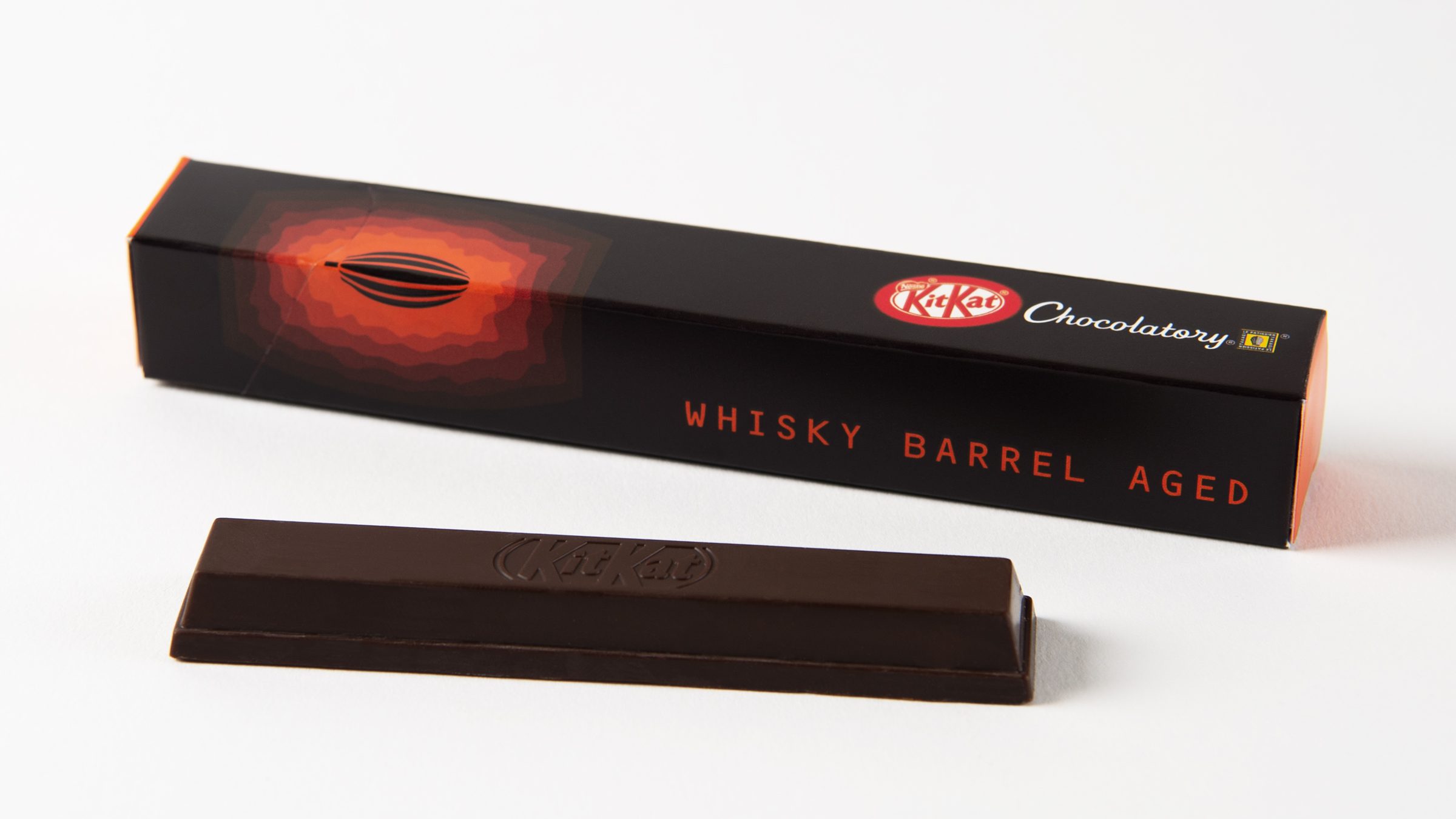 Kit Kat lance une barre de chocolat vieillie en fût de whisky pendant 180 jours