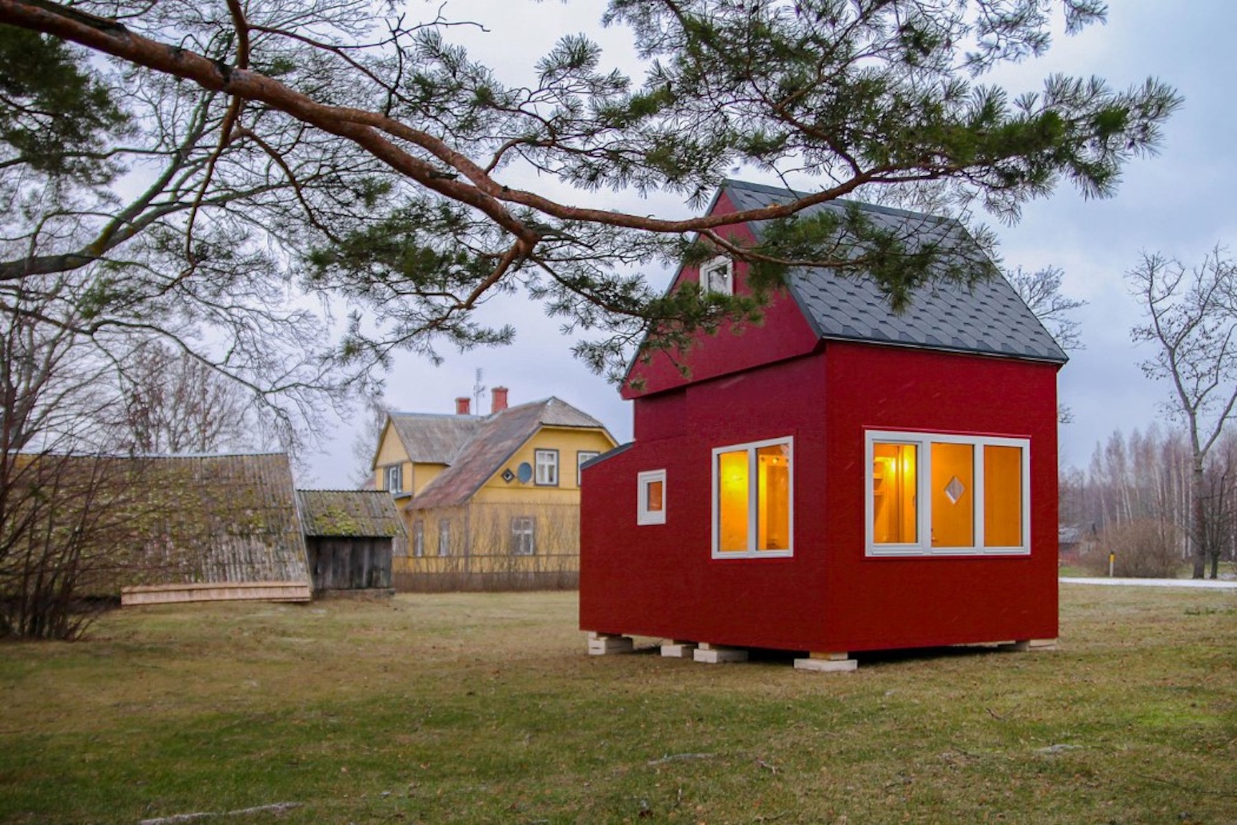 Brette Haus : la maison pliable qui s'installe en un clin d'œil 