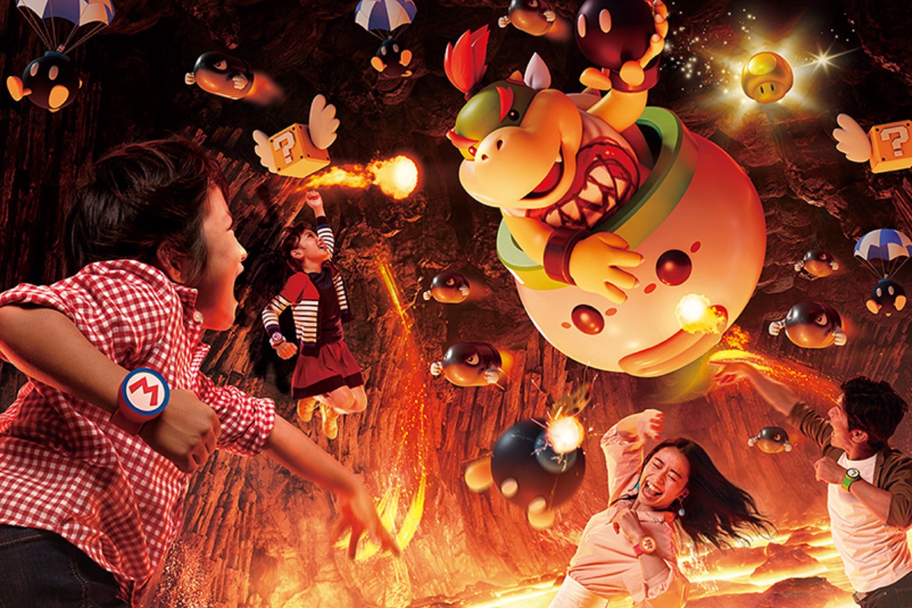 Nintendo dévoile les premières images de son parc d'attractions Super Nintendo World