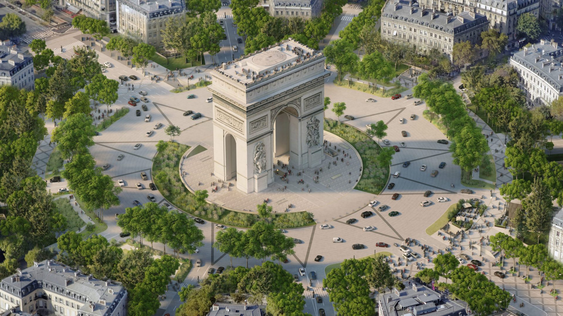 Les Champs des possibles : les Champs-Élysées en 2030