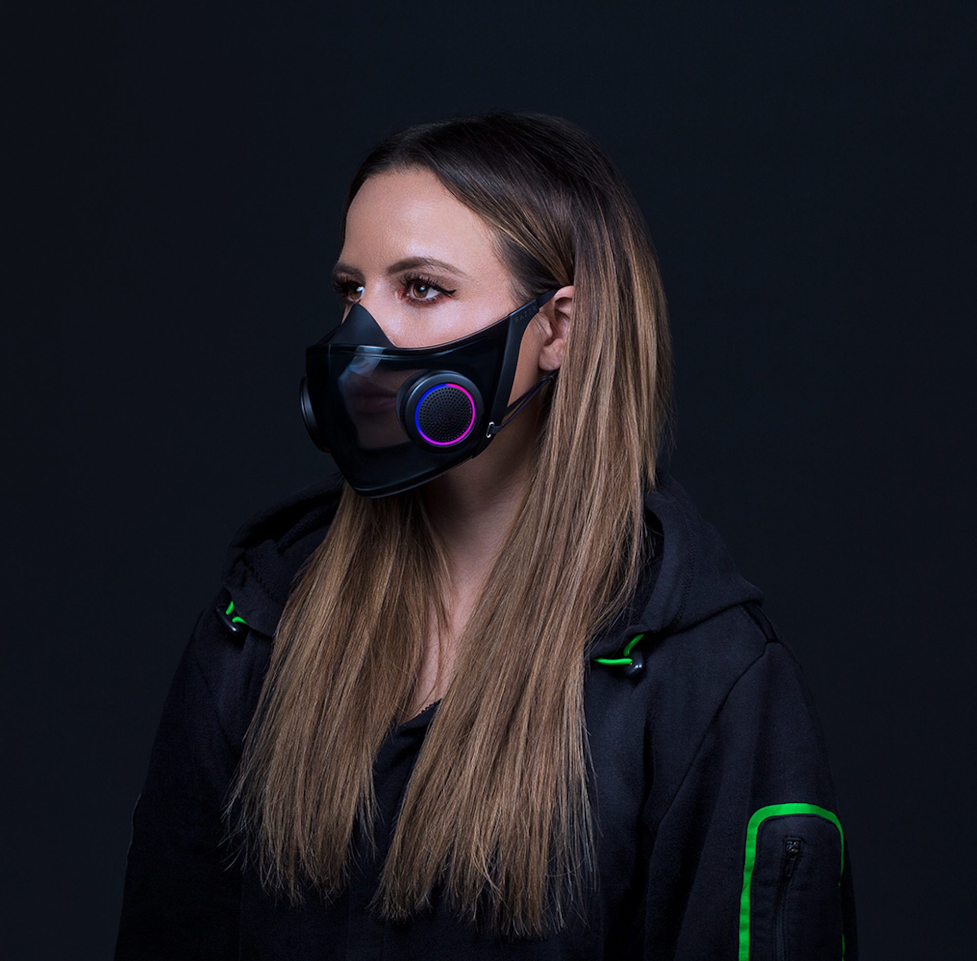 Razer conçoit un masque de protection qui s'illumine pour les gamers