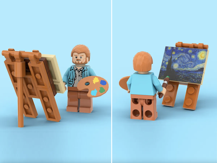 Vincent van Gogh en LEGO