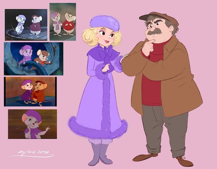 L'illustrateur Alex Pick transforme les personnages Disney en humains