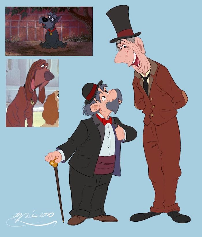 L'illustrateur Alex Pick transforme les personnages Disney en humains