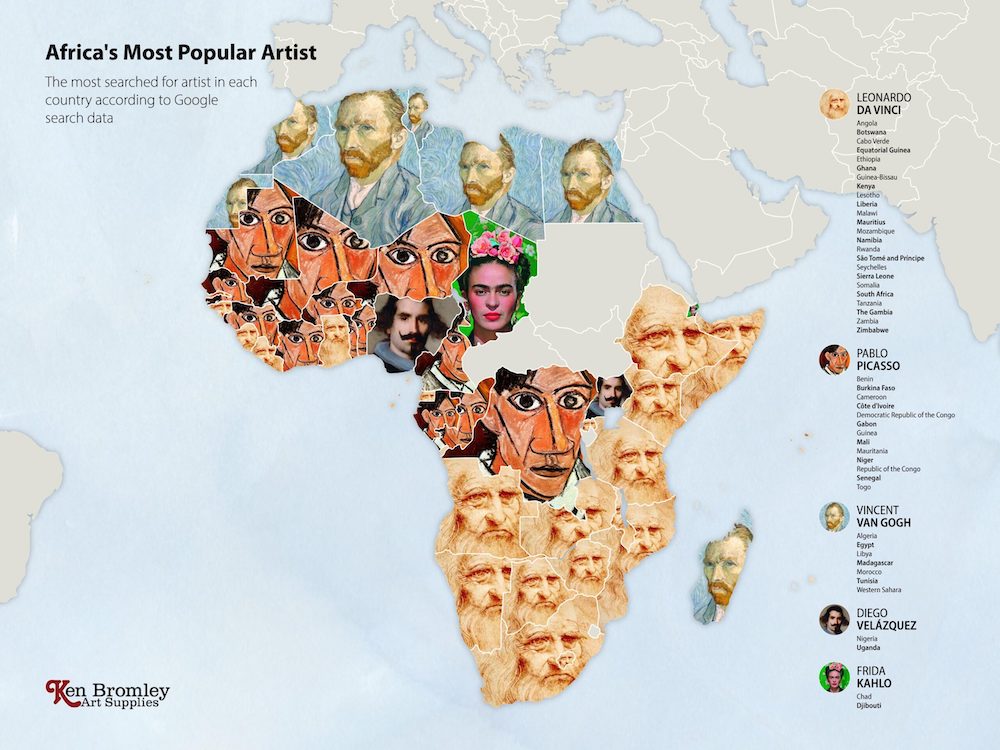 Les artiste les plus recherchés sur Google en Afrique en 2021