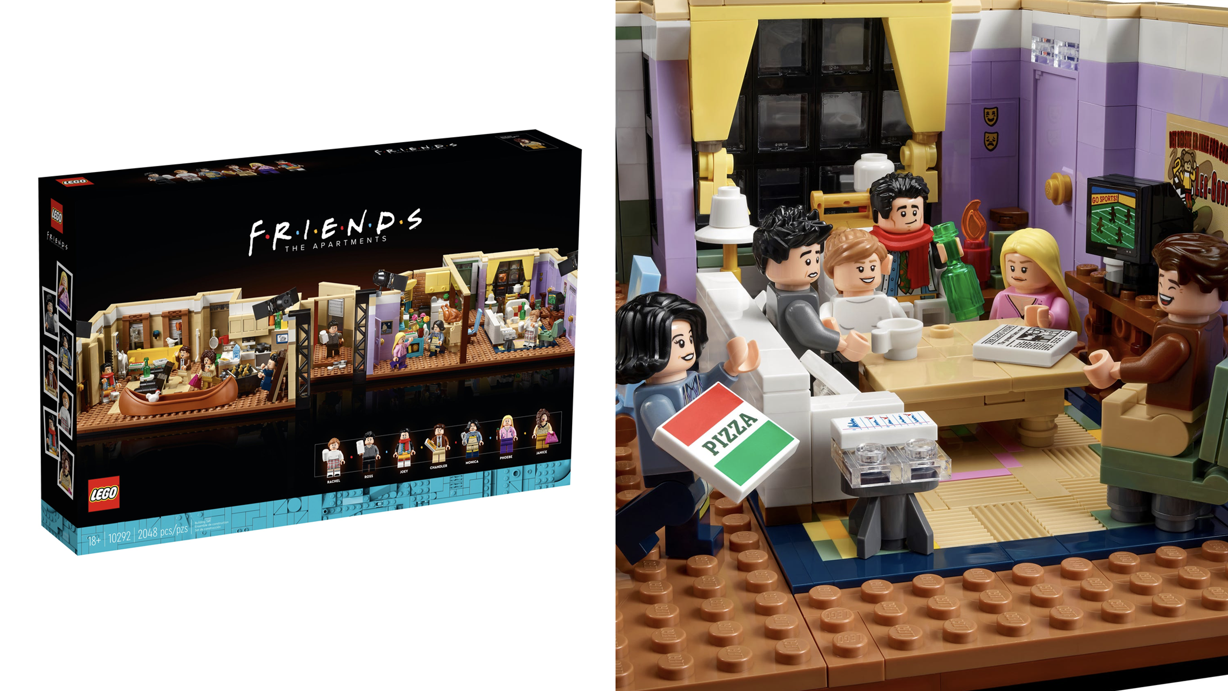 LEGO commercialise l'appartement de Friends dans un set de 2048 pièces