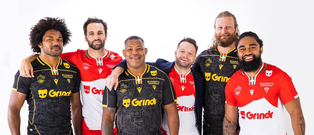 L'appli de rencontres gay Grindr devient sponsor maillot du Biarritz Olympique