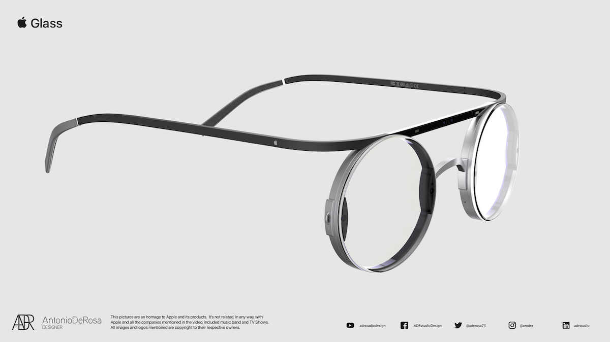 Apple Lens, le concept de lunettes connectées du futur