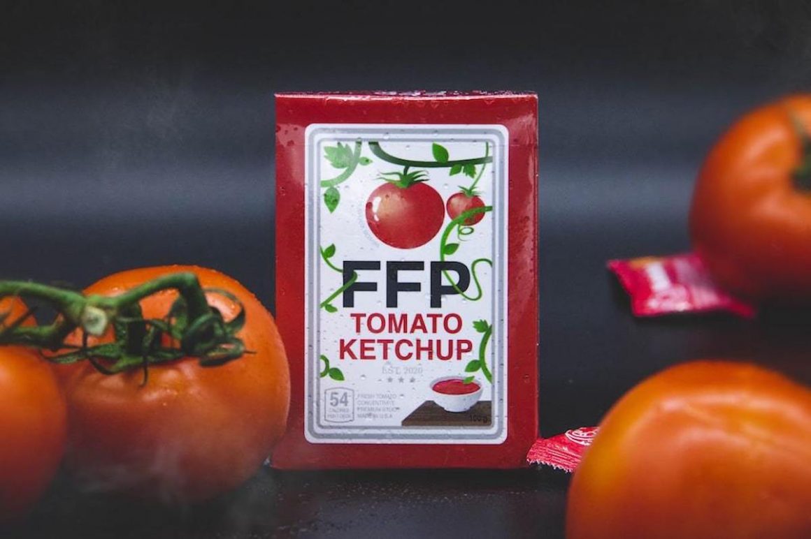 Frites ou Ketchup un design de jeu de cartes inspiré de l'univers des