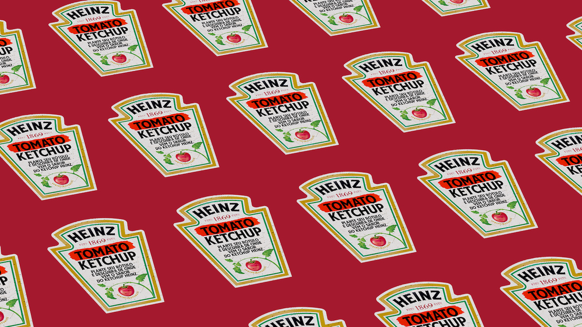 Cette étiquette Heinz se plante pour faire pousser des tomates