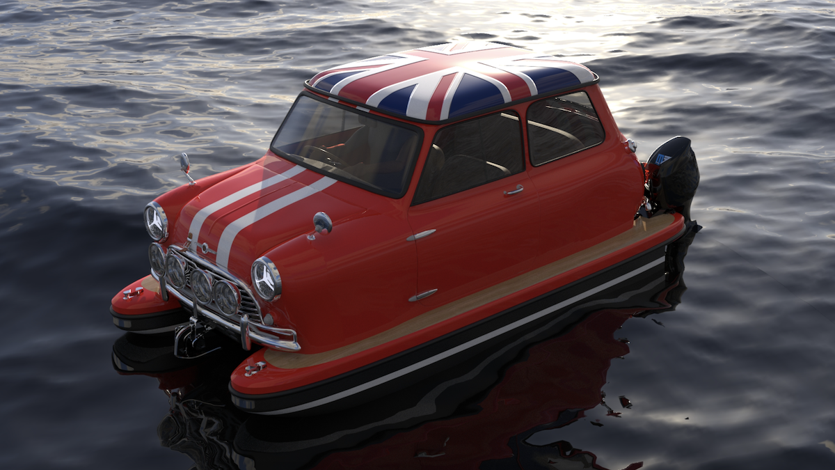Floating Motors : la société qui transforme les voitures de collection en bateaux