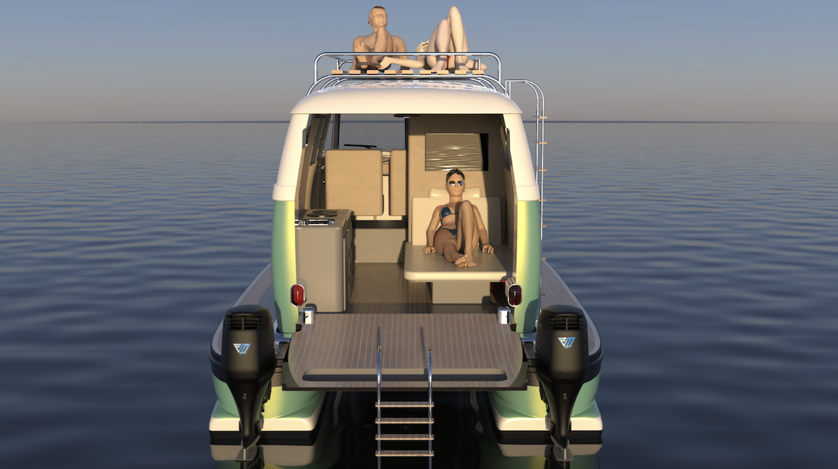 La société Floating Motors transforme votre véhicule préféré… en bateau insolite ! (vidéo) Par Justine Mellado Floating-motors-voitures-bateaux-4