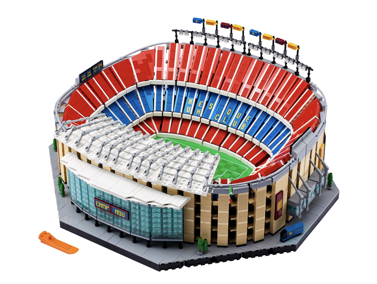 Le Camp Nou du FC Barcelone par LEGO