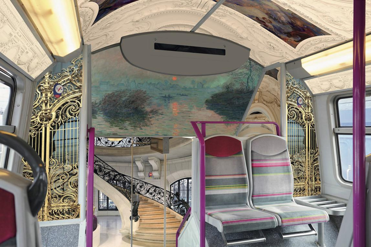 Paris : la ligne C du RER est décorée avec des œuvres de musées parisiens ! Par Justine Mellado Paris-rer-c-oeuvres-musees-2