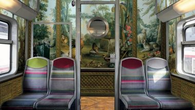 À Paris, la ligne C du RER est décorée avec des œuvres de musées parisiens