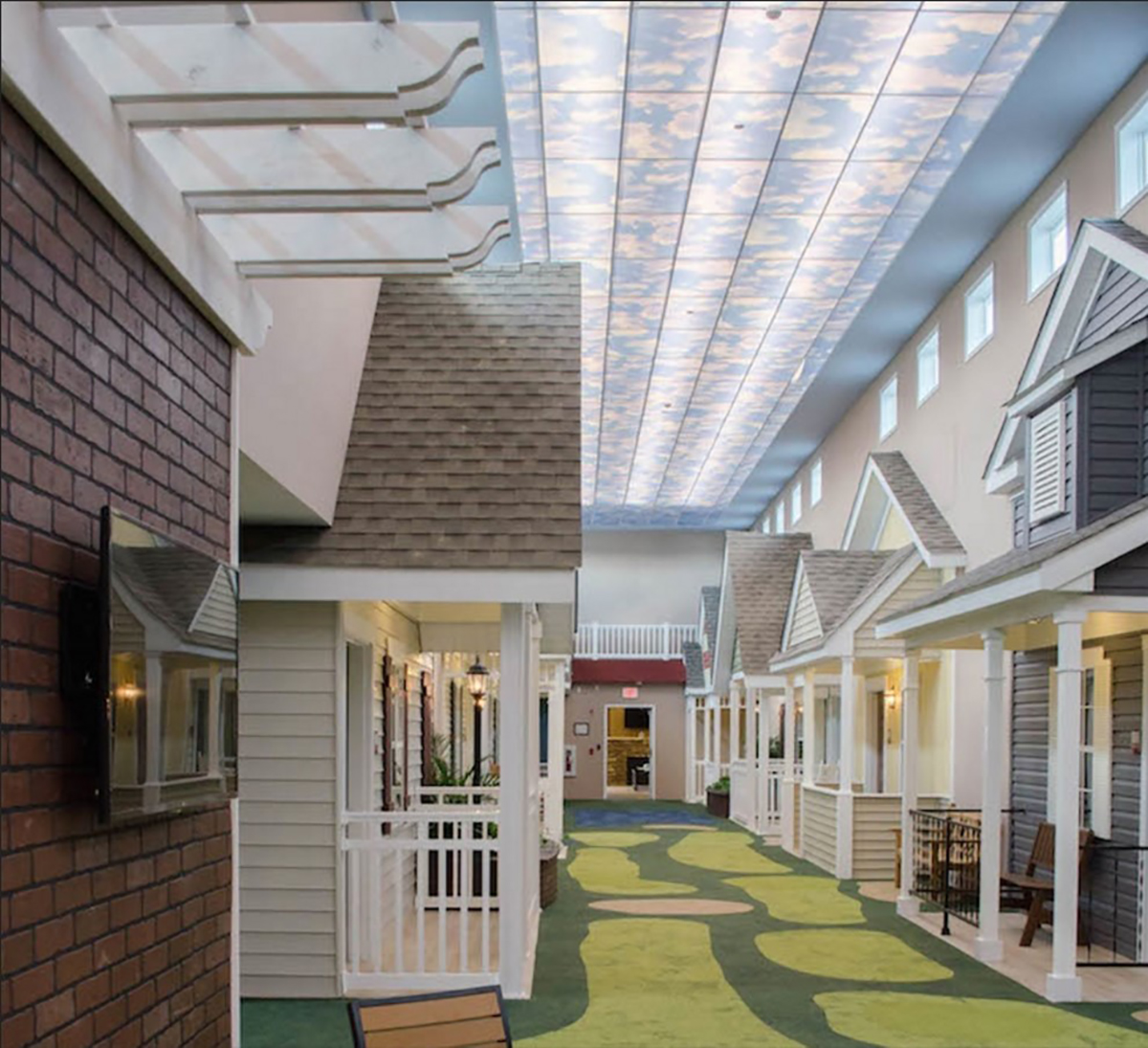 Lantern Of Chagrin Valley : cette maison de retraite personnalise les chambres en petites maisons de quartier
