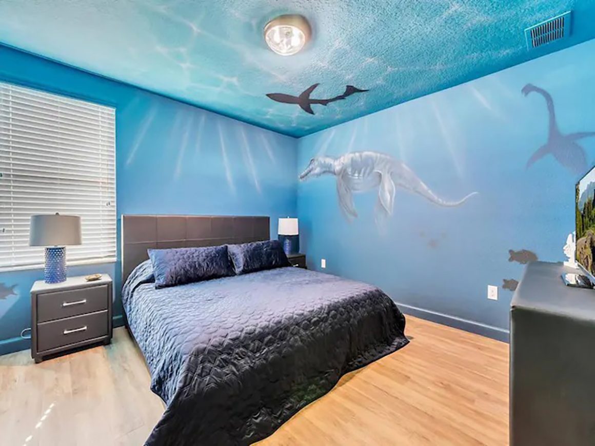 Airbnb une villa sur le thème des dinosaures pour les fans de