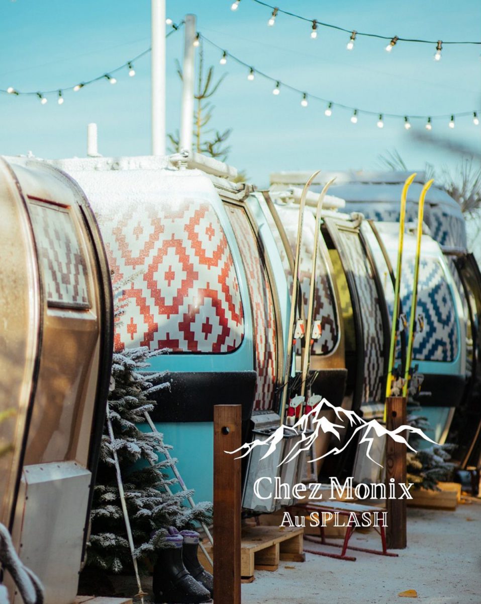 À Paris, ce restaurant se transforme en "station de ski" pour les fêtes