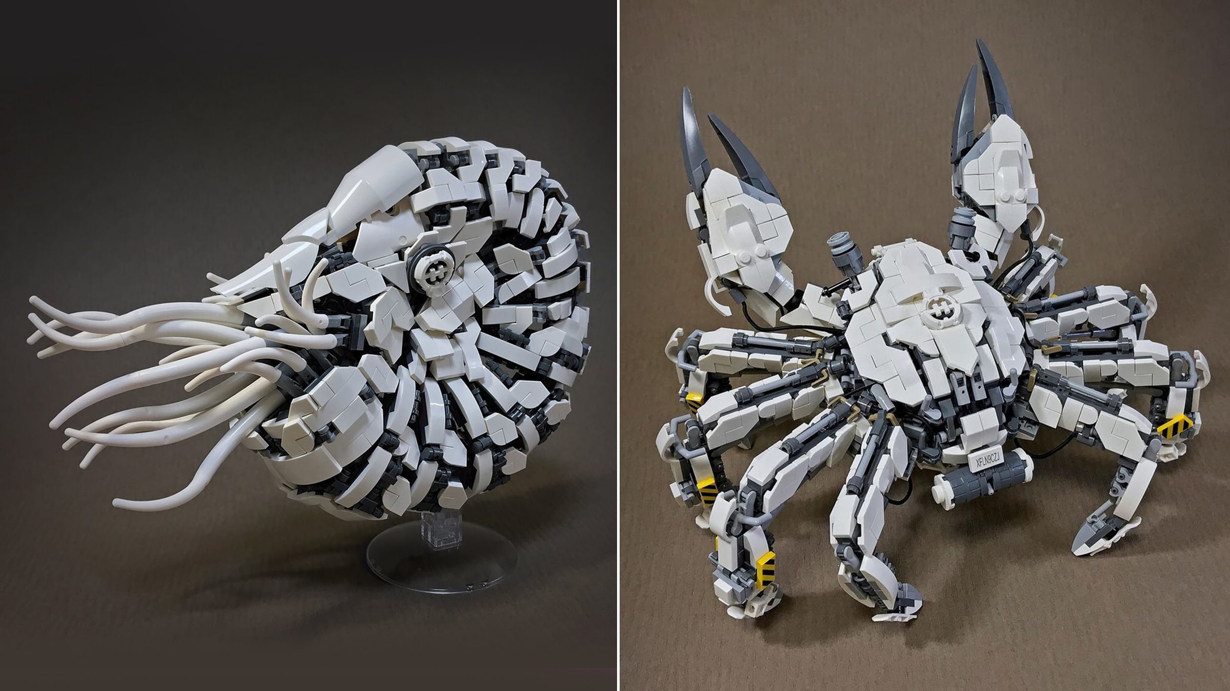 Les incroyables animaux en LEGO de l'artiste japonais Mitsuru Nikaido