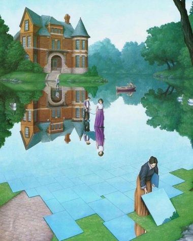 30 peintures fascinantes de Rob Gonsalves qui jouent avec votre