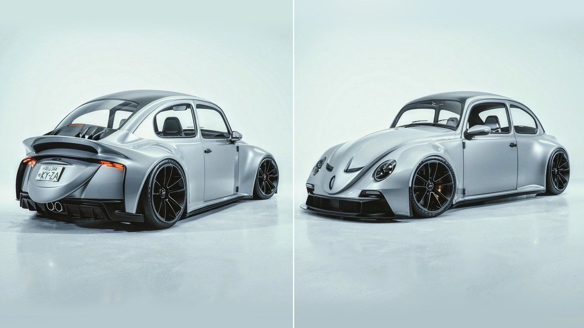 Ce fan d automobile fusionne une Coccinelle avec une Porsche 911