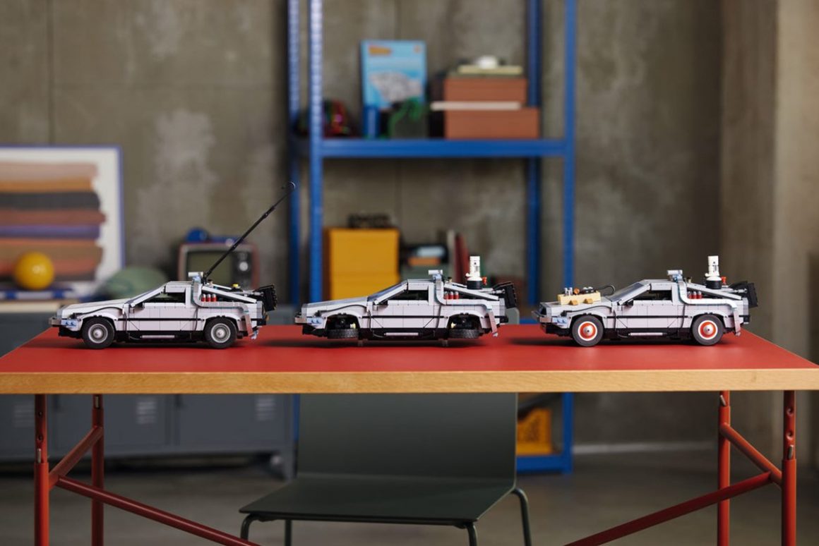 LEGO dévoile une réplique de 1872 pièces de la voiture culte de Retour