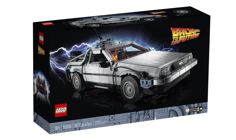 LEGO dévoile une réplique de 1872 pièces de la voiture culte de Retour