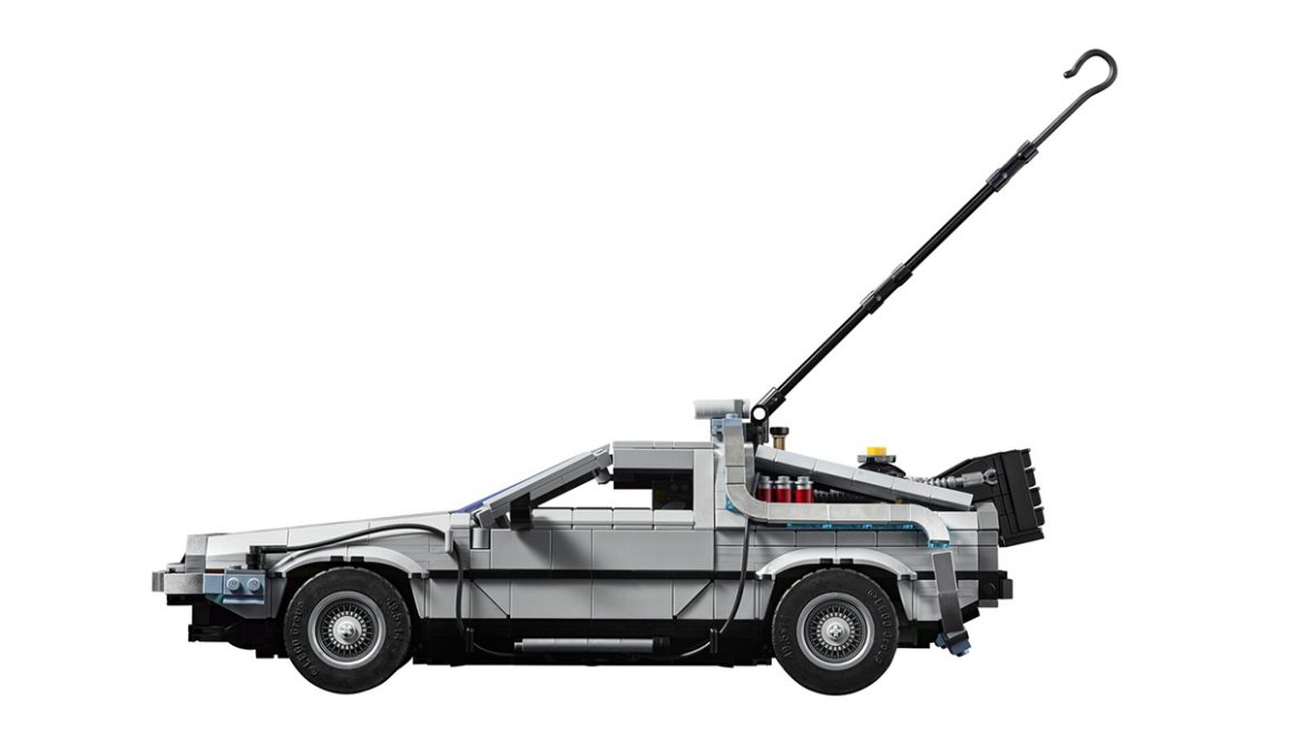LEGO dévoile une réplique de 1872 pièces de la voiture culte de Retour