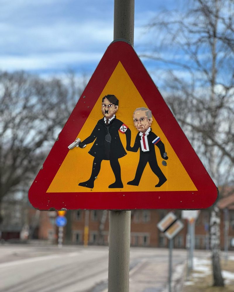 50 œuvres street art à travers le monde qui rendent hommage à l'Ukraine