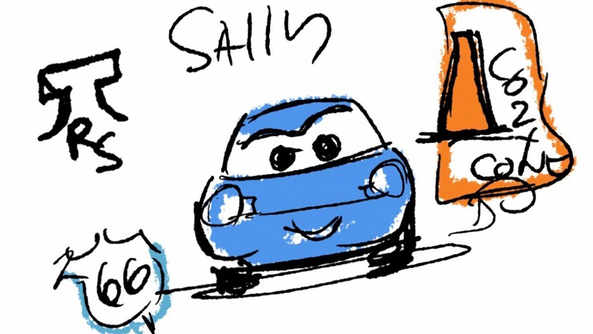 Porsche et Pixar recréent la voiture Sally Carrera du film Cars… en vrai ! (vidéo sur Bidfoly.com) Par Justine Mellado Pixar-porsche-voiture-sally-carrera-cars-7