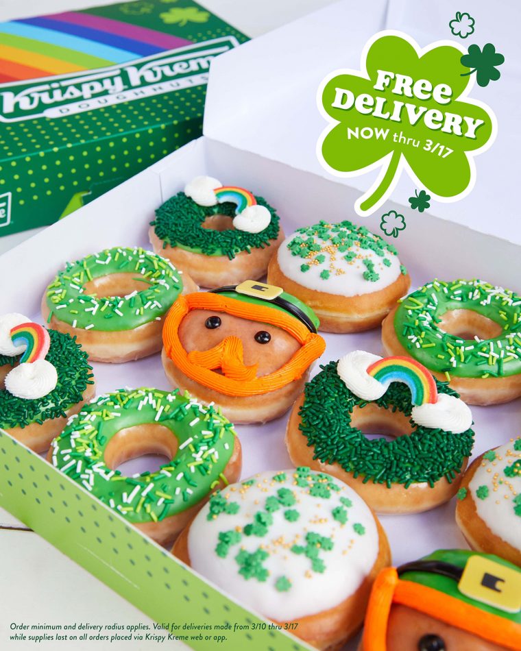 Krispy Kreme dévoile des donuts créatifs parfaits pour la SaintPatrick