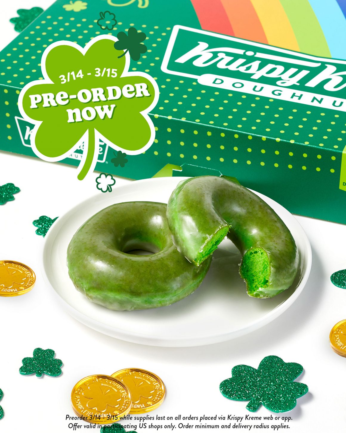 Krispy Kreme dévoile des donuts créatifs parfaits pour la SaintPatrick