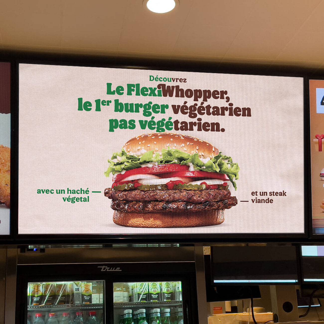 Burger King lance le FlexiWhopper : un steak de bœuf sur un steak végétal ! (vidéo sur Bidfoly.com) Par Maxime Delmas Burger-king-flexiwhopper-1er-avril-2-3