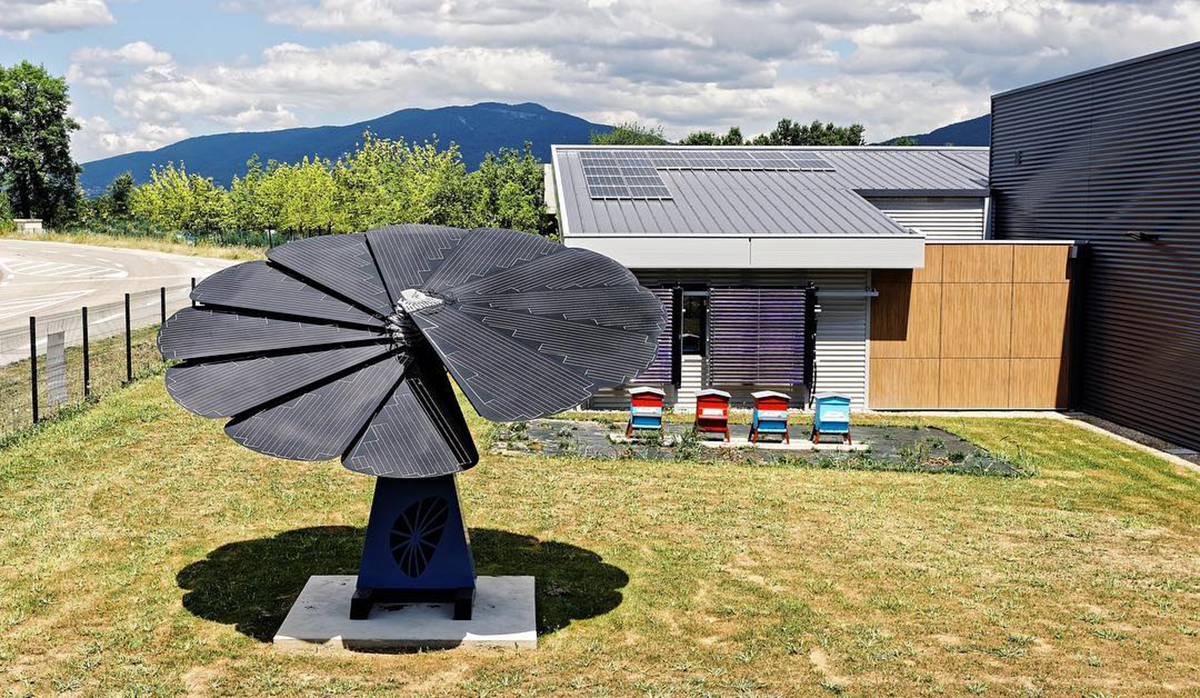 Bar-le-Duc - Innovation. La jolie fleur solaire d'EDF