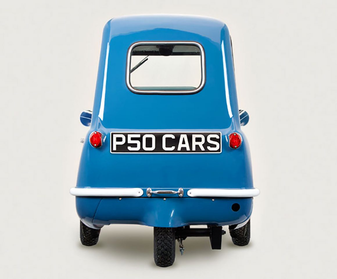 Peel P50 : La Plus Petite Voiture Du Monde Livrée En Kit à Monter Soi-même