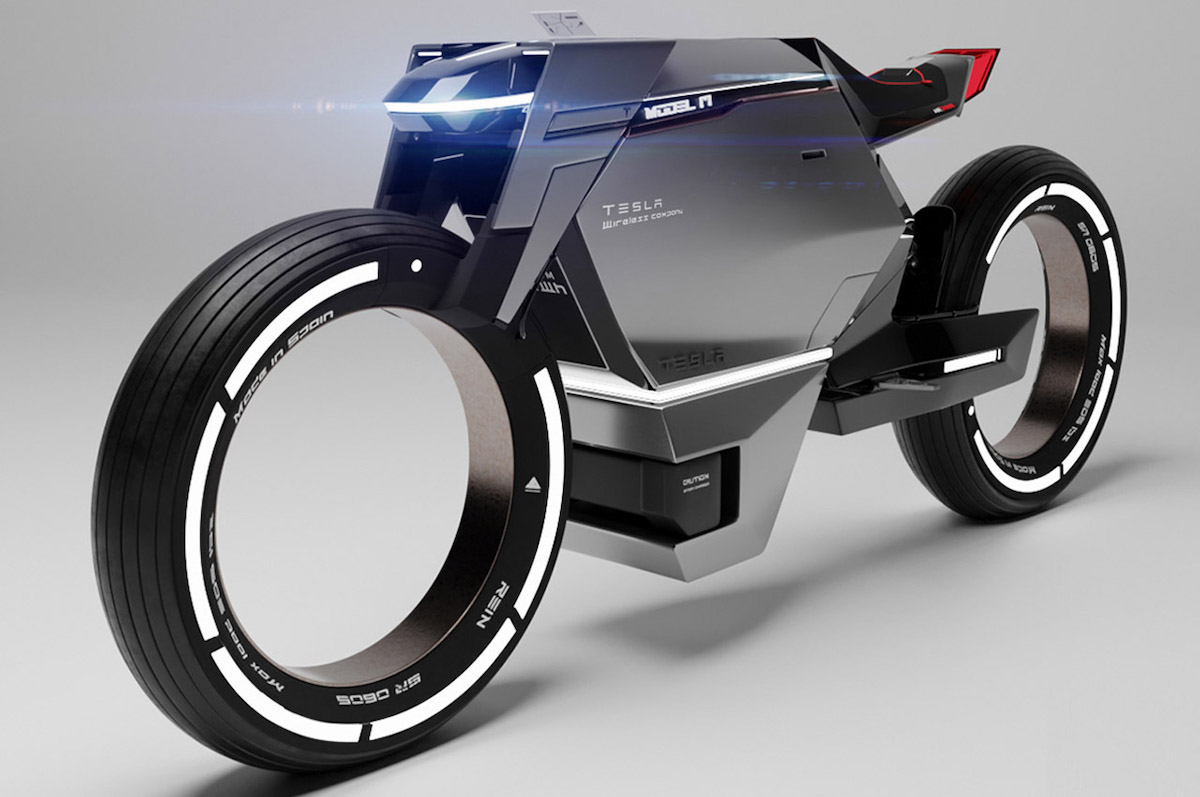 Il imagine un concept de moto Tesla inspiré du design du Cybertruck ! (vidéo) Par Justine Mellado Concept-moto-tesla-cybertruck-victor-rodriguez-gomez-1
