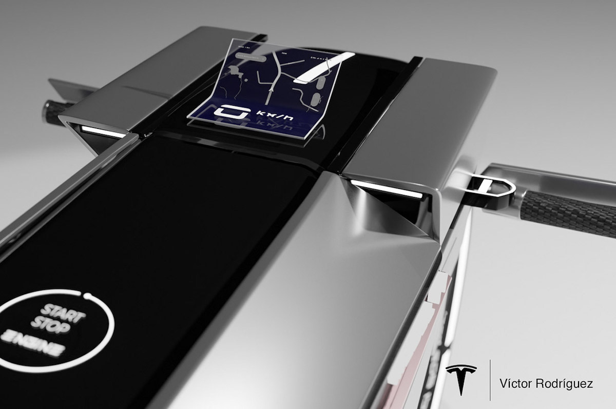 Il imagine un concept de moto Tesla inspiré du design du Cybertruck ! (vidéo) Par Justine Mellado Concept-moto-tesla-cybertruck-victor-rodriguez-gomez-4