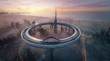 Dubaï : Un Projet De Gratte-ciel De 3km De Long Construit Autour Du ...