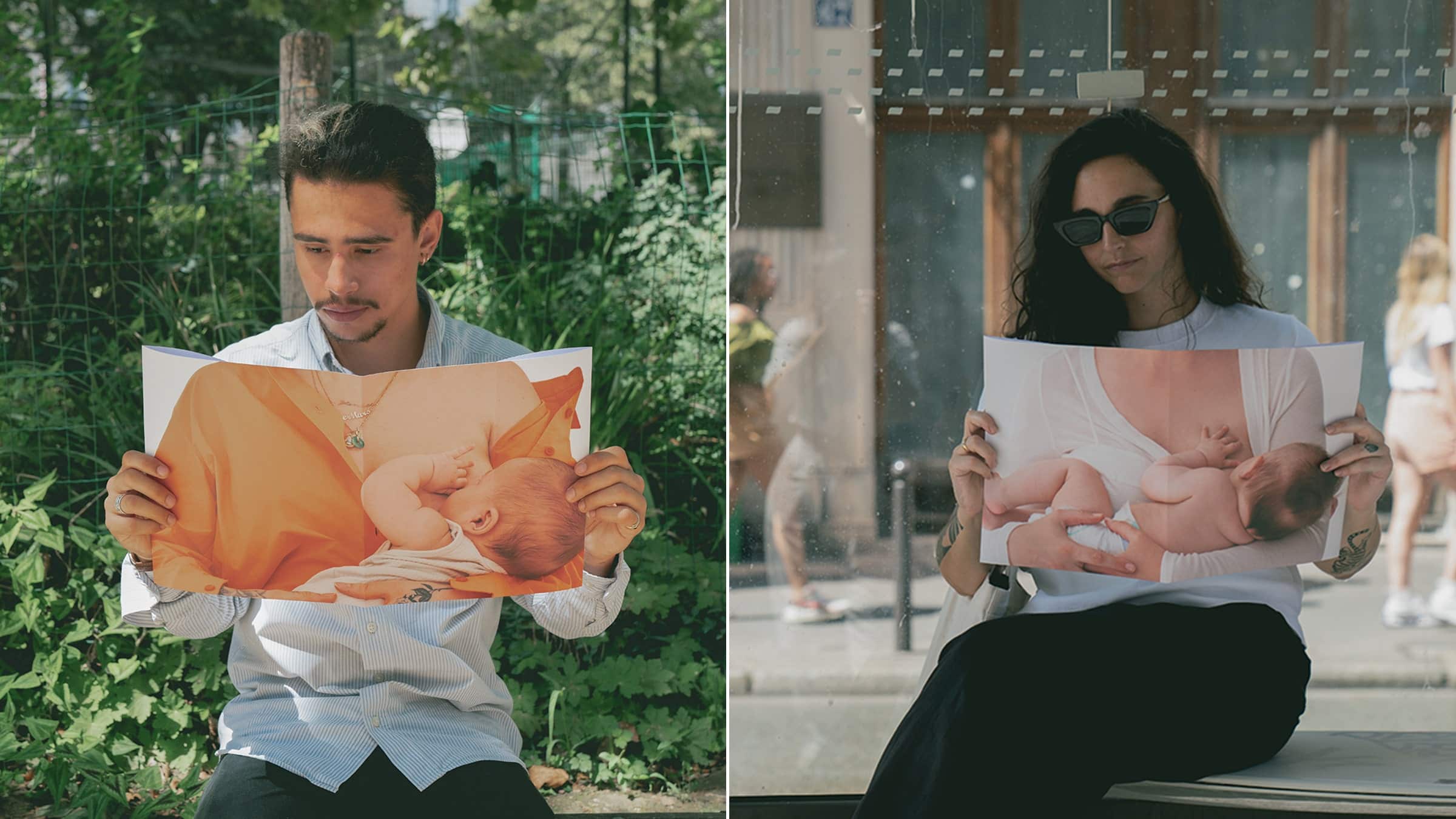 magicmaman s'engage : une couverture de magazine pour normaliser l' allaitement dans l'espace public 