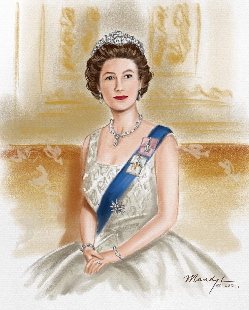 30 illustrations touchantes en hommage à la reine d'Angleterre Élisabeth II