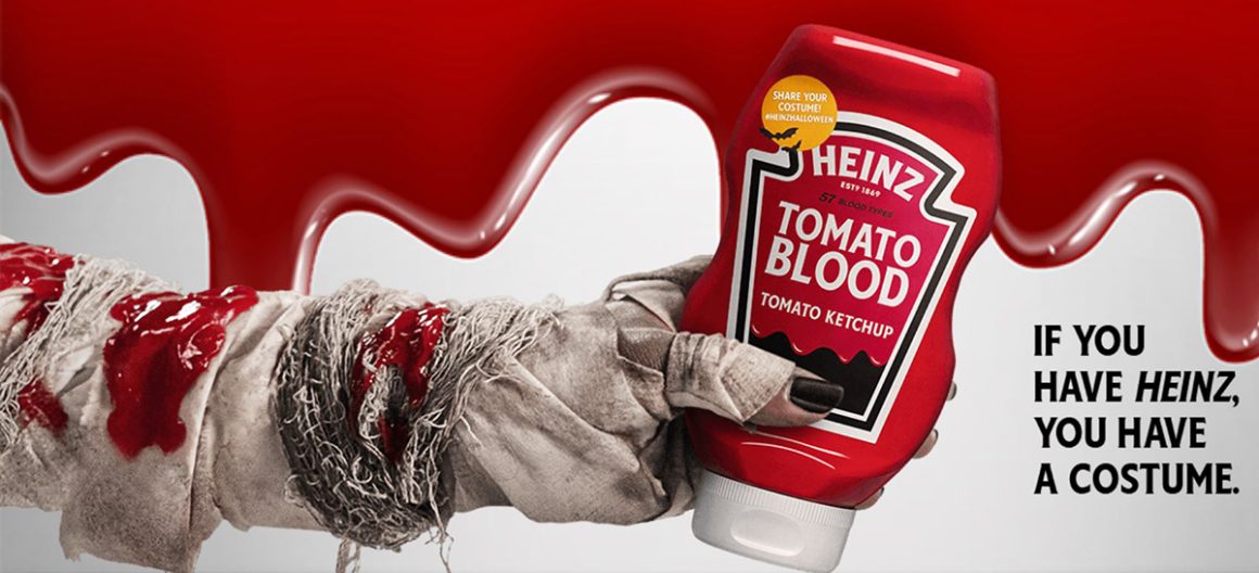 Halloween Heinz crée une édition limitée "Sang de Tomates" de son ketchup