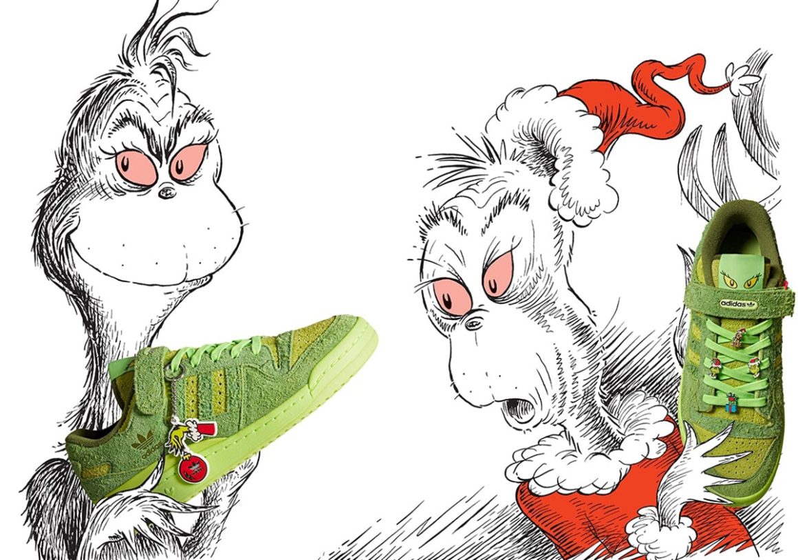 Adidas commercialise une paire de sneakers en l’honneur du Grinch