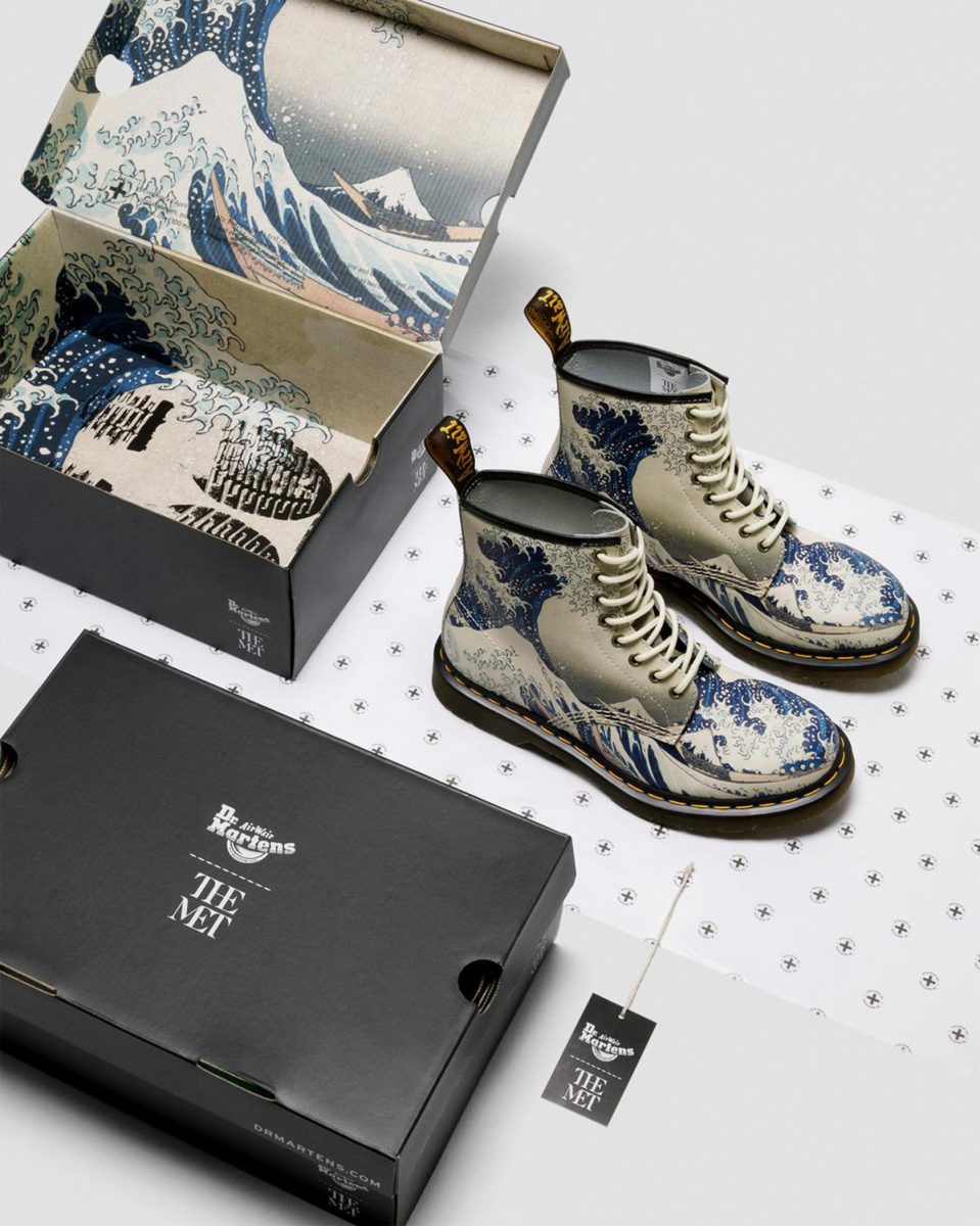 Dr. Martens dévoile une collection en l’honneur du peintre japonais Hokusai