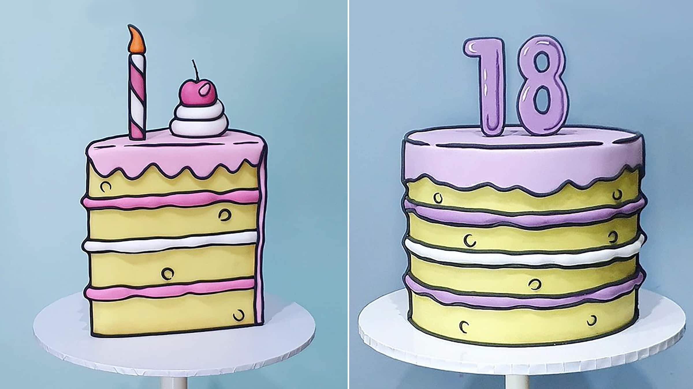 Cartoon cake : astuces pour préparer un gâteau en 2D