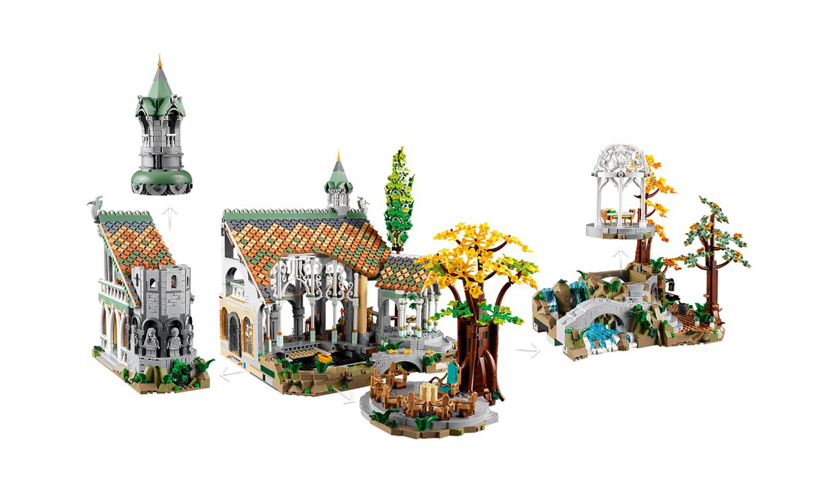 LEGO dévoile un set géant de Fondcombe pour les fans du Seigneur des anneaux