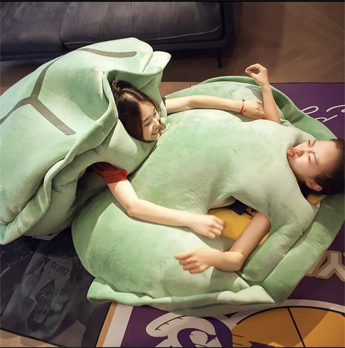 Oreiller en carapace de tortue portable Adulte-géant Costume de