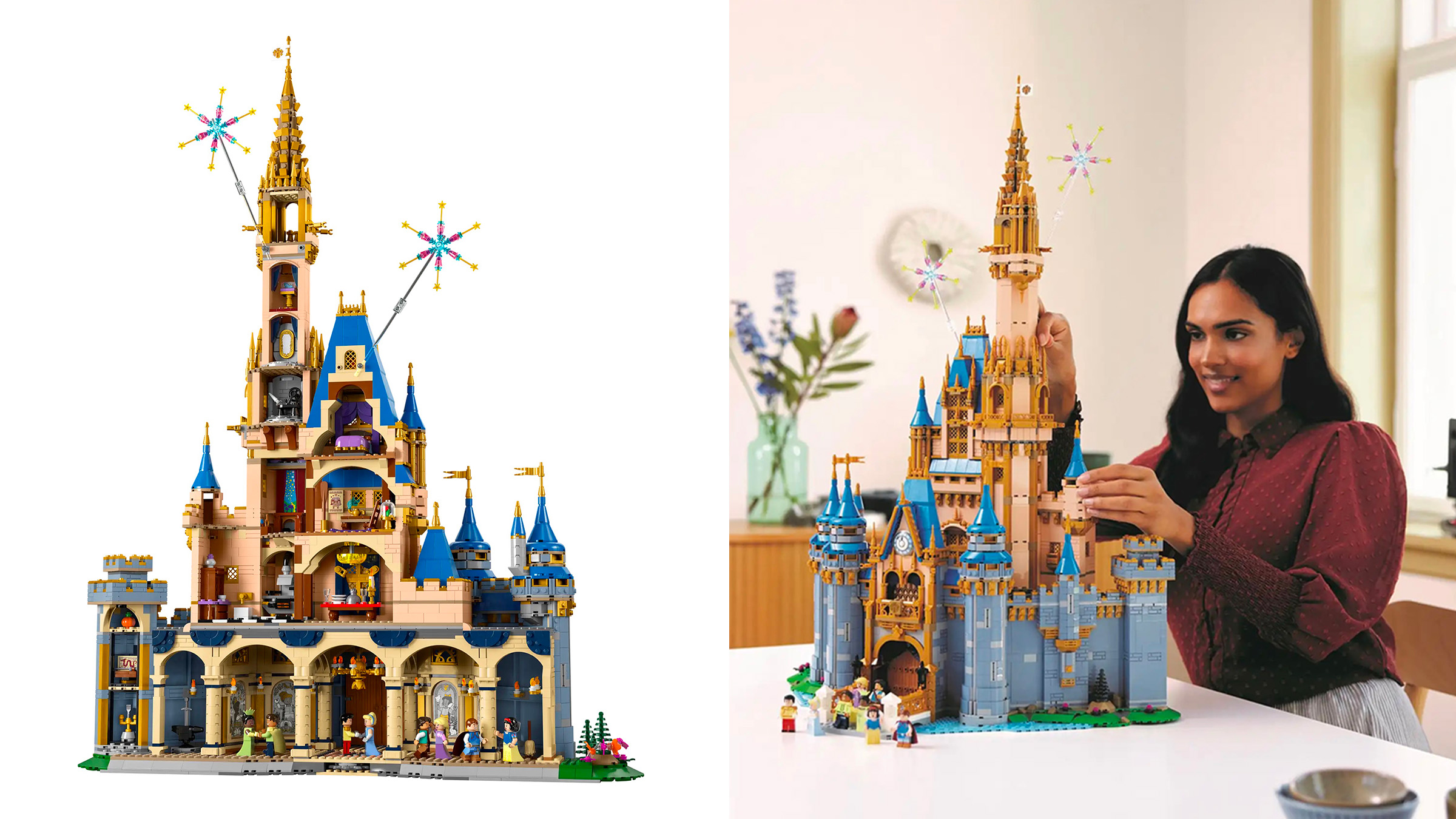 LEGO commercialise une réplique du château de Disney avec feux d