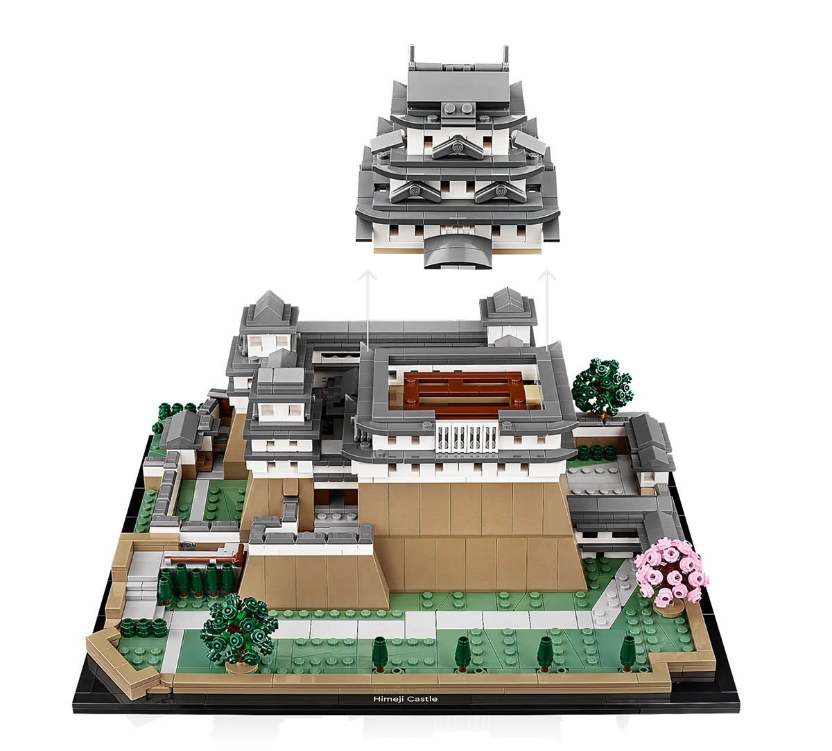 LEGO commercialise une réplique de 2125 pièces du château d'Himeji