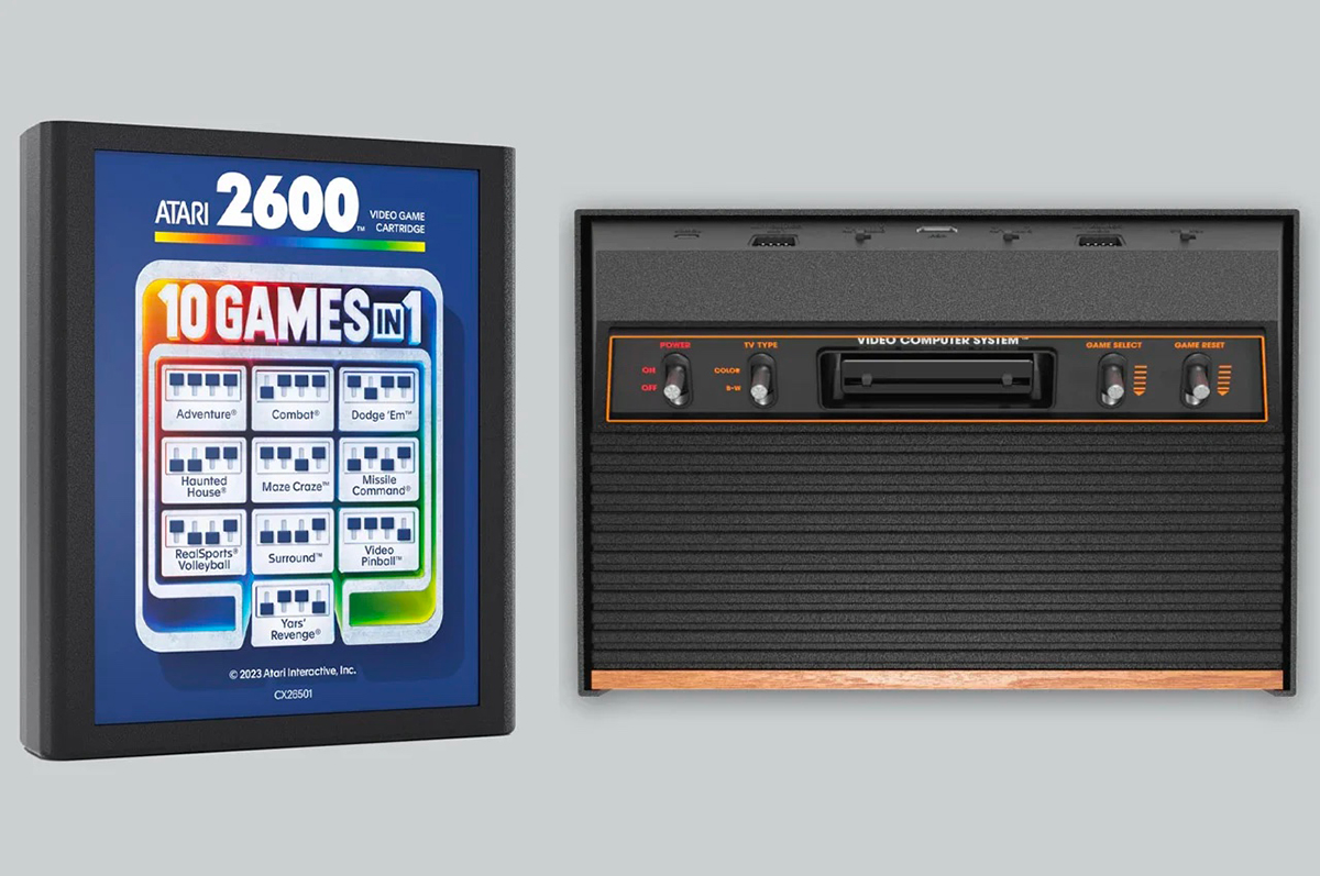 Atari ressuscite sa mythique console 2600 pour la nouvelle génération ! (vidéo) Par Justine M. Atari-console-2600-4